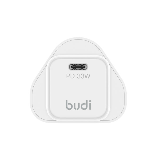 budi AC018UW 33W USB-C PD Mini GaN Wall Charger - Image 5