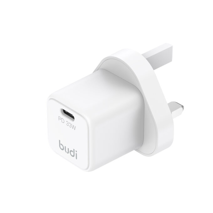 budi AC018UW 33W USB-C PD Mini GaN Wall Charger - Image 6
