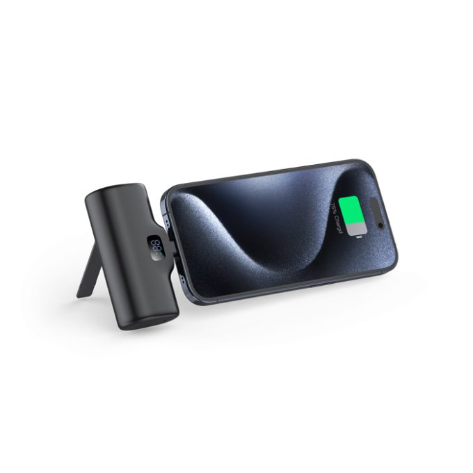 budi 5000mAh PD20W TYPE C 直插式快速充電膠囊 兩色可選  PB082TB PB082TW：圖片 3