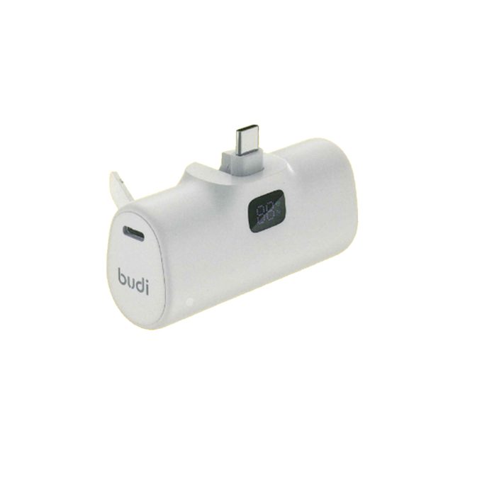 budi 5000mAh PD20W TYPE C plug-in fast charging capsule [two colors available] PB082TB PB082TW - Image 8