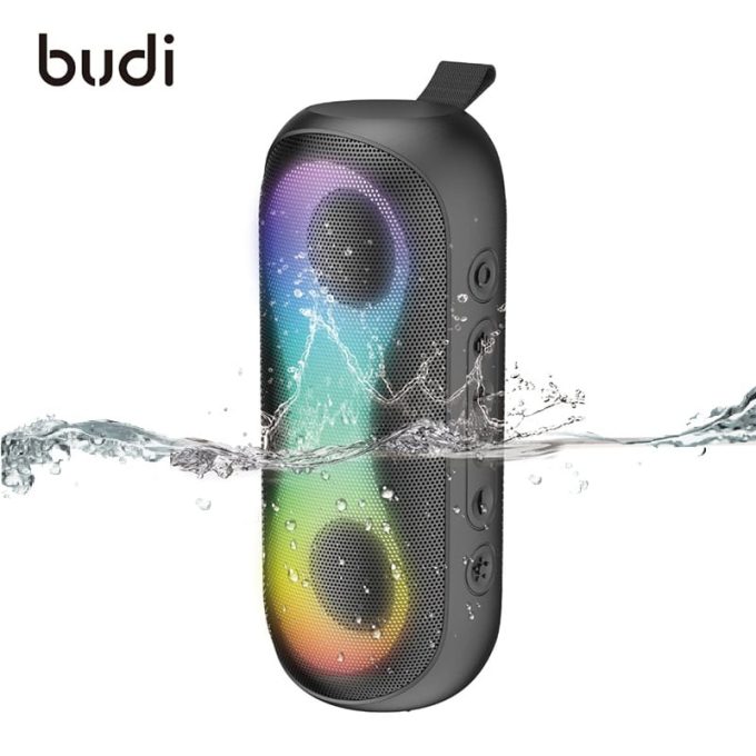 budi 幻彩動態LED防水藍牙無線喇叭 SP07B