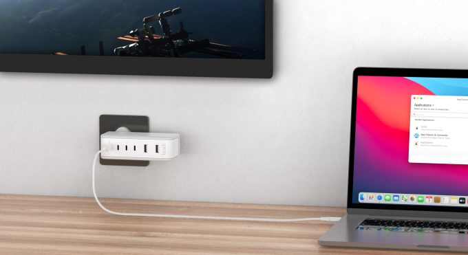 budi 6端口 USB 45W PD 旋式插頭充電器 AC301RUW：圖片 5