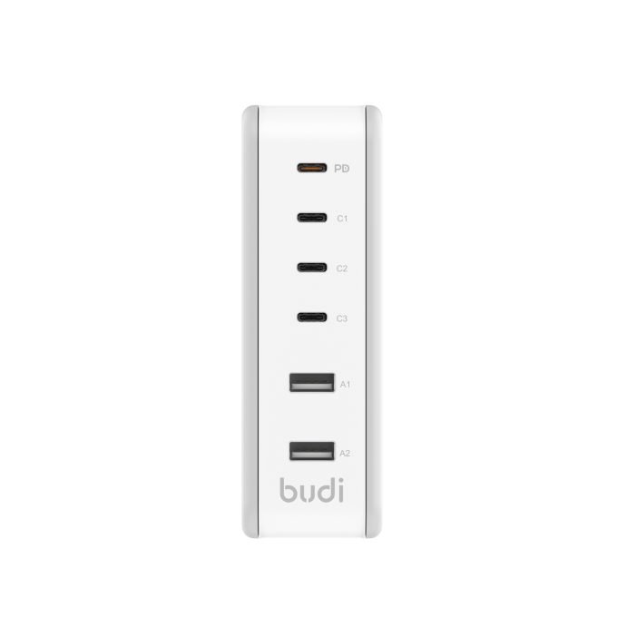 budi 6端口 USB 45W PD 旋式插頭充電器 AC301RUW：圖片 8