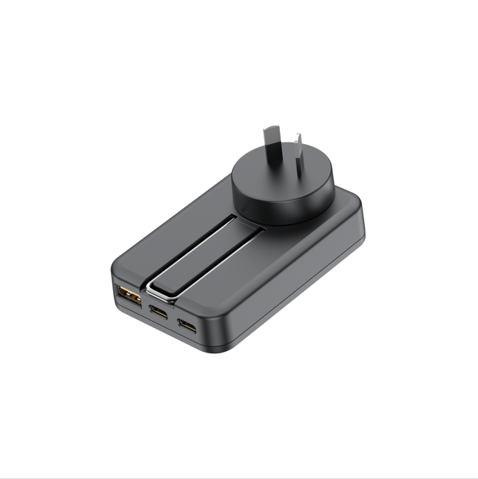 budi 3位 USB 五合一 無線PD QC 旅行快速充電器 AC336WSB：圖片 7