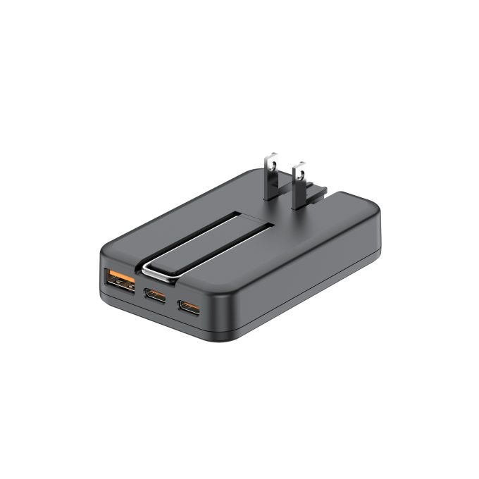 budi 3位 USB 五合一 無線PD QC 旅行快速充電器 AC336WSB：圖片 3