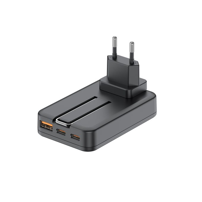 budi 3位 USB 五合一 無線PD QC 旅行快速充電器 AC336WSB：圖片 8