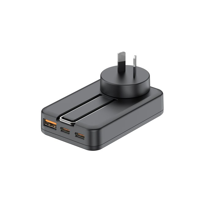 budi 3位 USB 五合一 無線PD QC 旅行快速充電器 AC336WSB：圖片 10