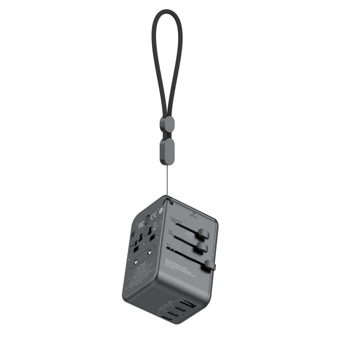 budi 5端口 USB 65W GAN氮化鎵充電旅行轉換器 AC355B65：圖片 7