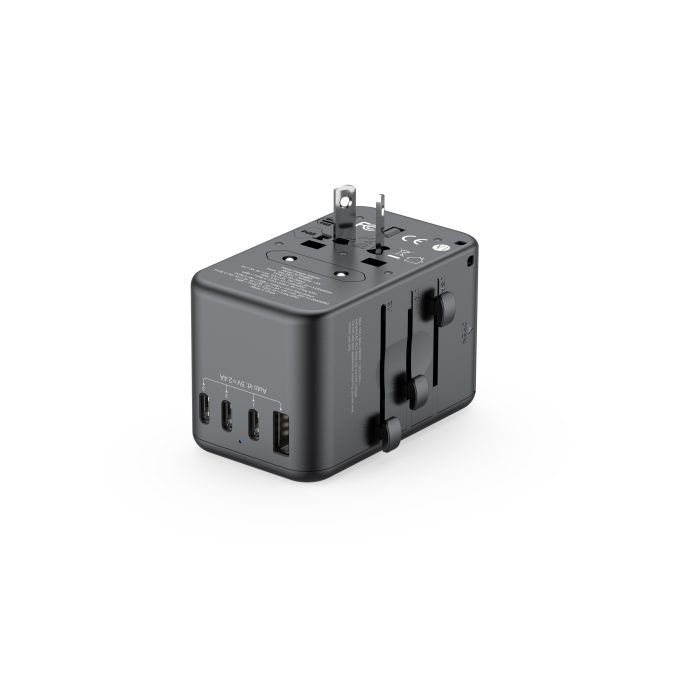budi 5端口 USB 65W GAN氮化鎵充電旅行轉換器 AC355B65：圖片 5