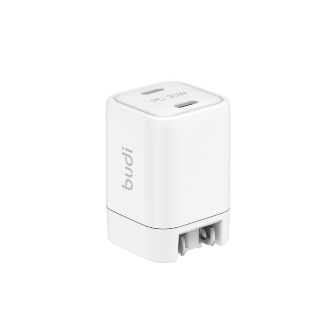 budi 2位 USB 33W GaN 氮化鎵 旅行高速充電器 AC016RSW：圖片 9