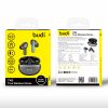 budi ANC+ENC Dual Microphone Noise Reduction True Wireless Bluetooth Headphones Black EP07B - Image 2