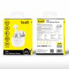 budi true wireless bluetooth headphones white EP19W - Image 2