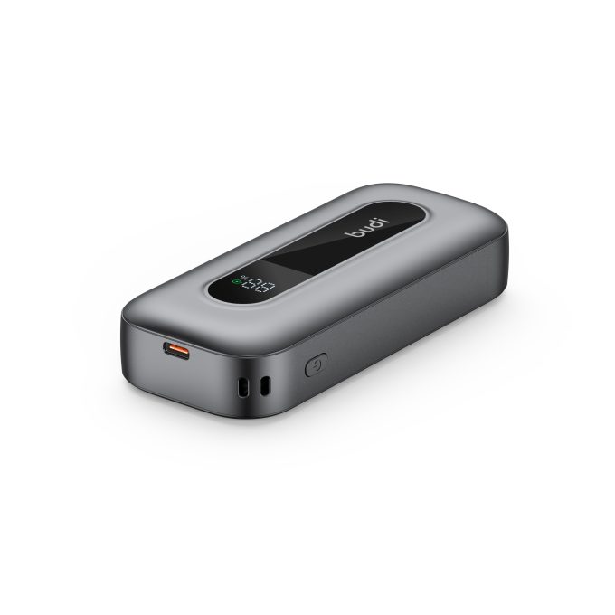 budi 10000mAh 內置雙向Type-C線 PD QC SCP 流動充電器 PB808B 黑色：圖片 9