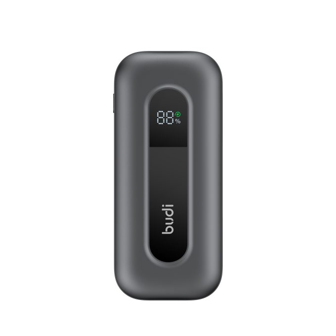 budi 10000mAh 內置雙向Type-C線 PD QC SCP 流動充電器 PB808B 黑色：圖片 7