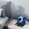 TESSAN 3端口USB+4位英規拖板 2米線長 TS-202-C：圖片 3