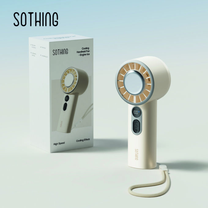 SOTHING 向物 冰感高速風扇 ENGINE引擎 ICE DSHJ-S-2418 (黑白兩色可選)：圖片 2