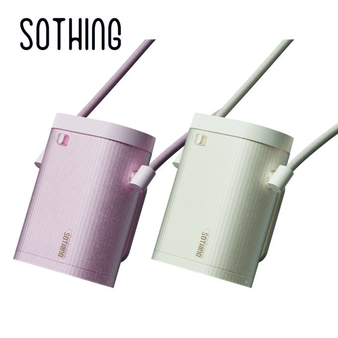 SOTHING 向物 掛頸腰間高速風扇 ICE BLOCK 冰塊 DSHJ-S-2421 (粉白兩色可選)：圖片 5