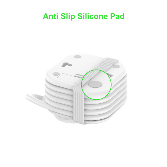 budi 1-Socket AC with 3-Port PD QC Fast Charging Power Strip AC307UW - Image 4